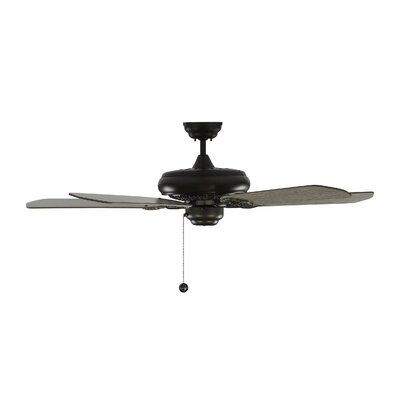 Canora Grey 52 Palomo 5 Blade Ceiling Fan Finish Aged Pewter