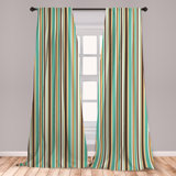 Striped Teal Curtains Drapes You Ll Love In 2021 Wayfair