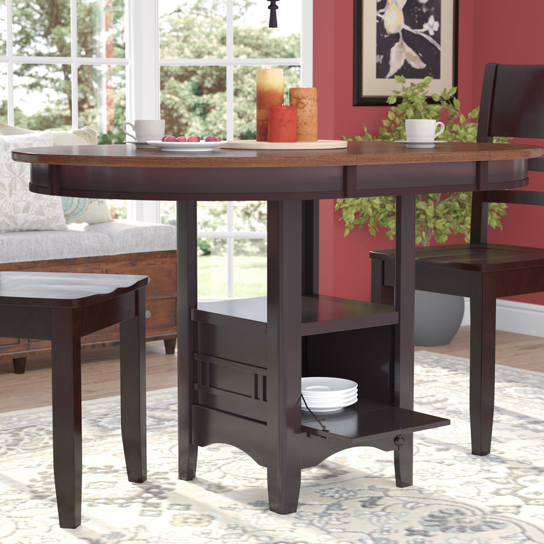 Sinkler Counter Height Drop Leaf Dining Table Sinkler Counter Height Drop Leaf Dining Table