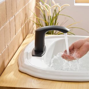 Automatic Sensor Touchless Bathroom Sink Faucet Hot Cold Dual Temperature Sensor Faucet Basin Water Tap Thermostat Valve Kit Accessories