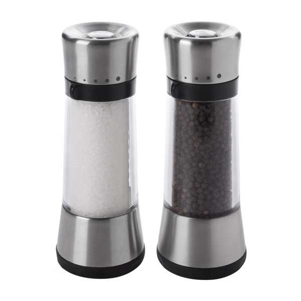 Bottle O0P9 1Pc Stainless Steel Egg Salt Pepper Shaker Season Storage Pro