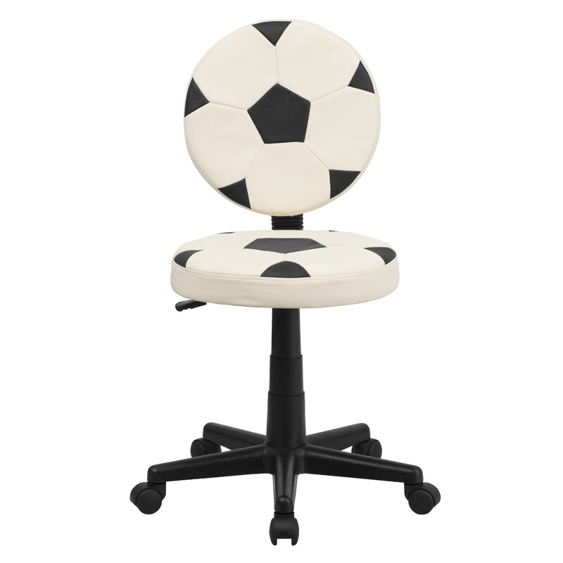 Zoomie Kids Duran Soccer Mid Back Kids Desk Chair Reviews Wayfair