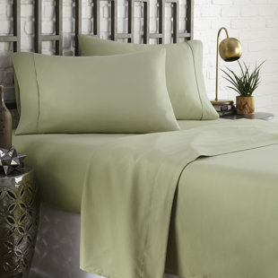 Modern Green Texture Embroidery Sheets Sheet Sets Allmodern Modern Green Texture Embroidery Sheets Sheet Sets Allmodern