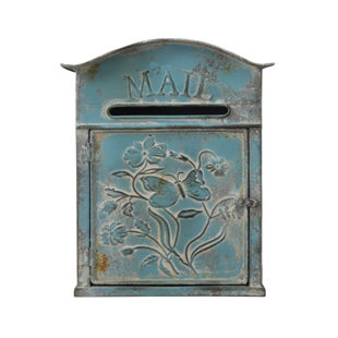 Mailboxes You Ll Love Wayfair Ca Distressed Embossed Tin Wall Mounted Mailbox