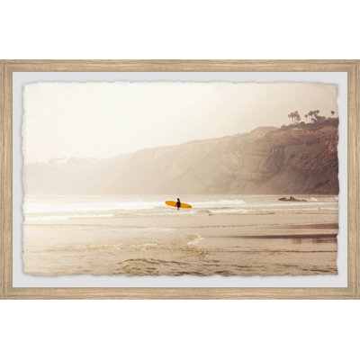 Minick 'Surfer Girl' Picture Frame Photographic on Paper