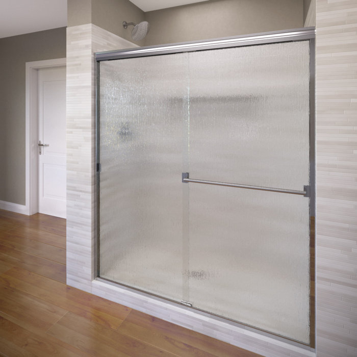Classic 60 X 70 Bypass Semi Frameless Shower Door