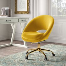 yellow ergonomic chair