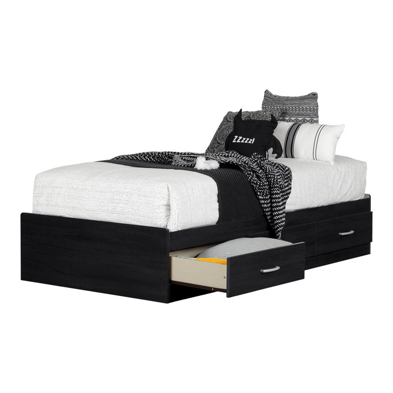 South Shore Cosmos Twin Mate S Bed With Drawers Reviews Wayfair