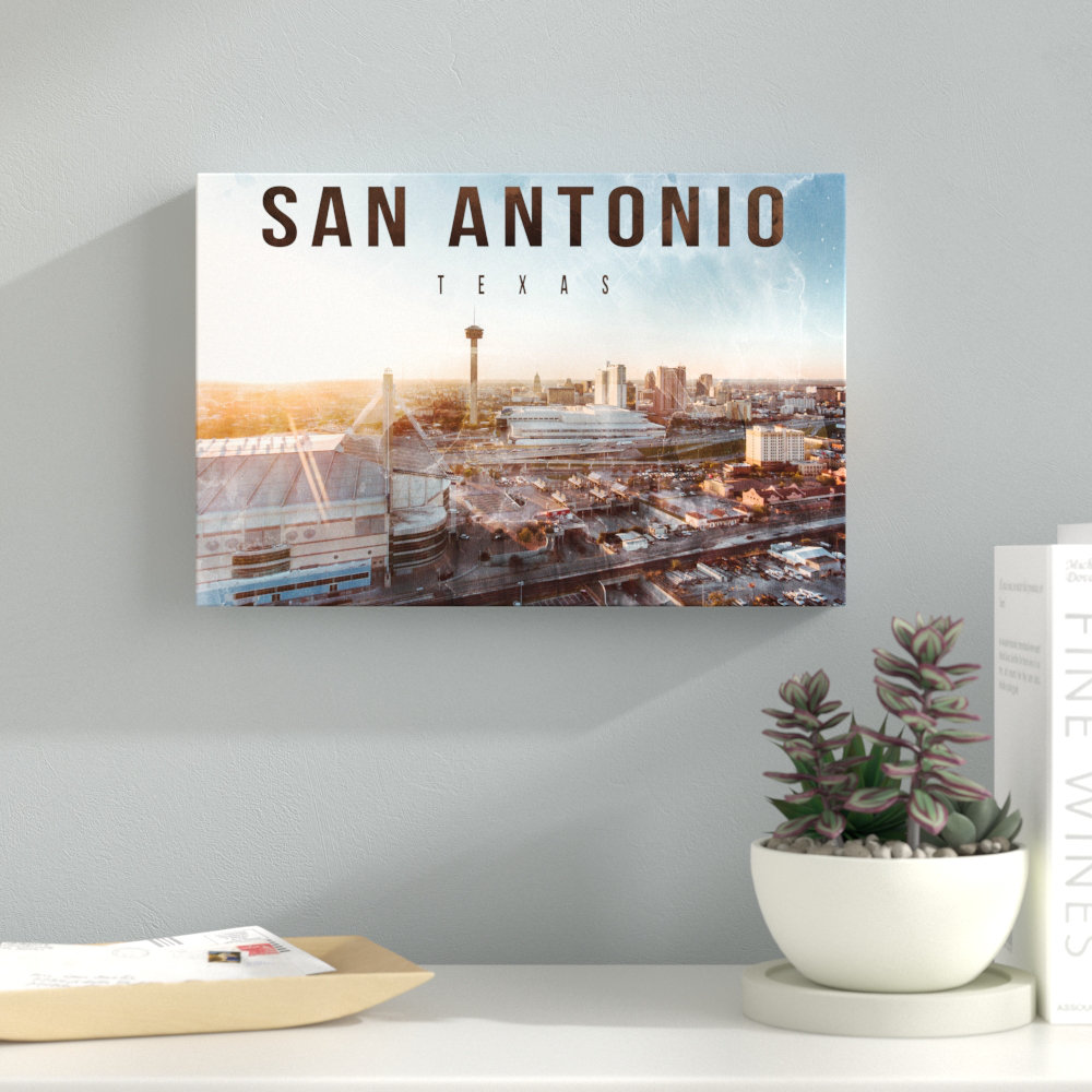 Ebern Designs San Antonio Landscape by Oliver Gal Graphic Art Wayfair