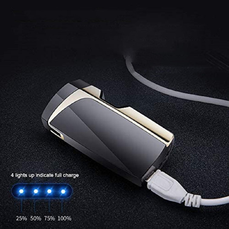 Multiuse Torch Lighter LED Double Arc USB Charge Plasma Electric Outdoor Camping 