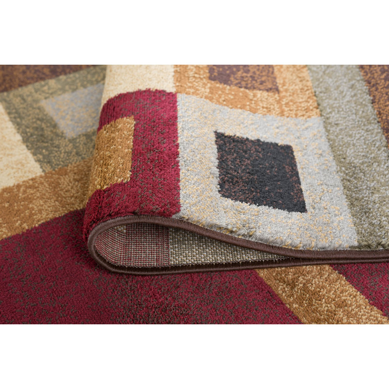 Latitude Run Colette Abstract Multicolor Area Rug Reviews Wayfair