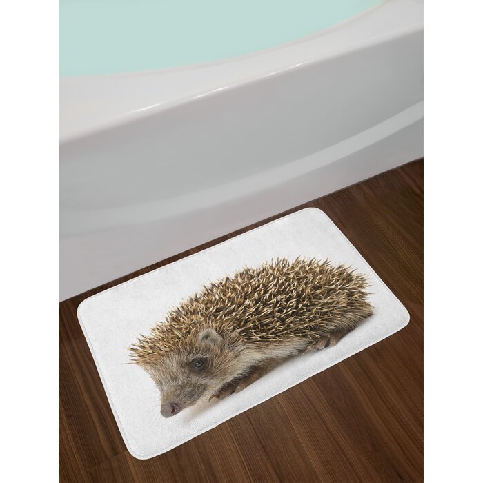 East Urban Home Small Hedgehog Bath Rug Wayfair Ca