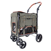 extra wide pet stroller
