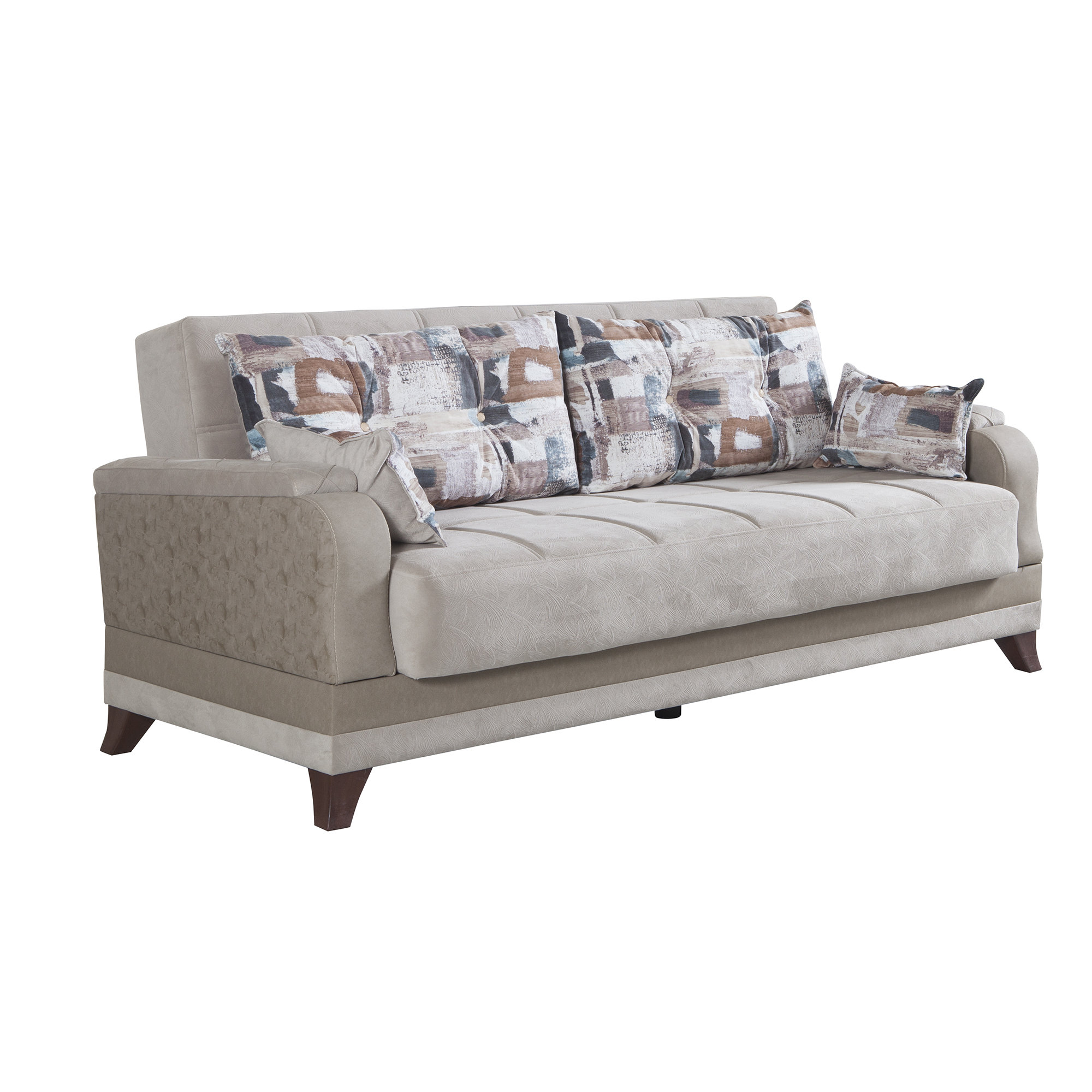 Synchomedesign Silva 3 Seater Reclining Sleeper Sofa Wayfair