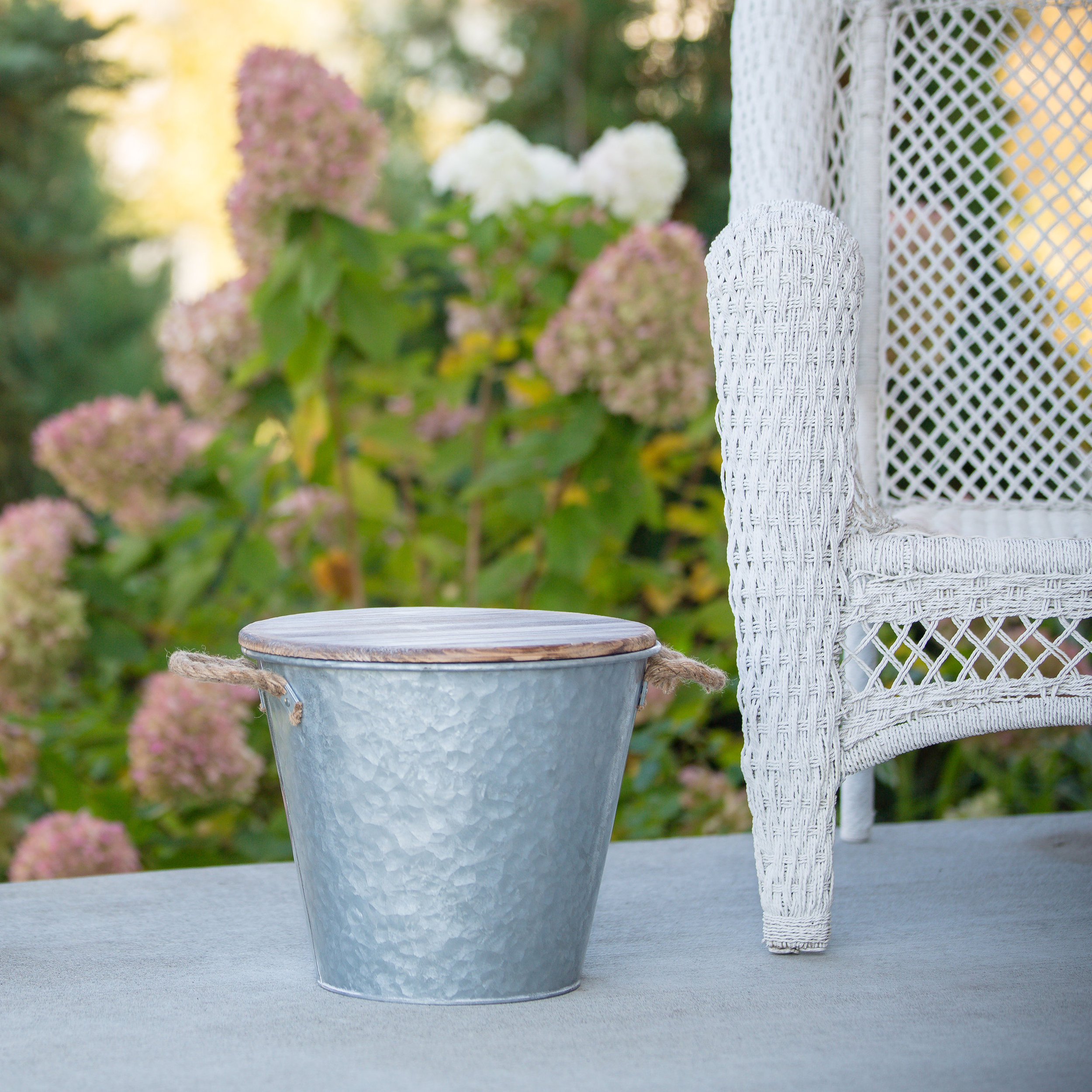 Patio Essentials Giant Citronella Bucket Unscented Jar Candle & Reviews