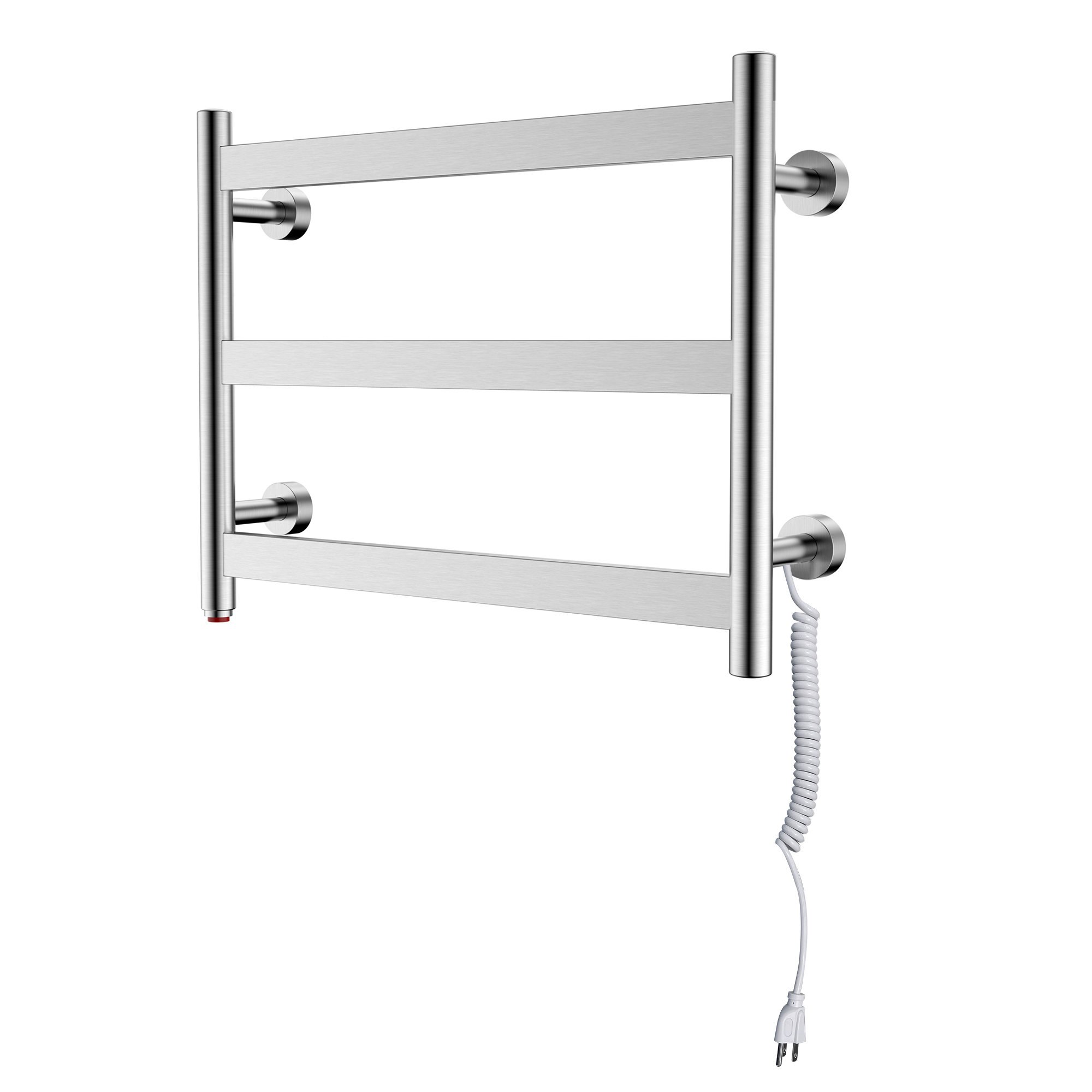 Heatgene Towel Warmer 3 Flat Bar Towel Dryer Wall Mounted Electric