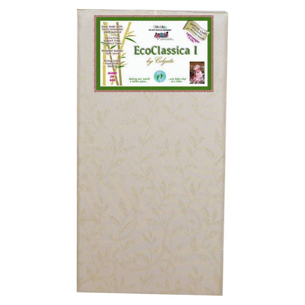 colgate organic cotton crib mattress