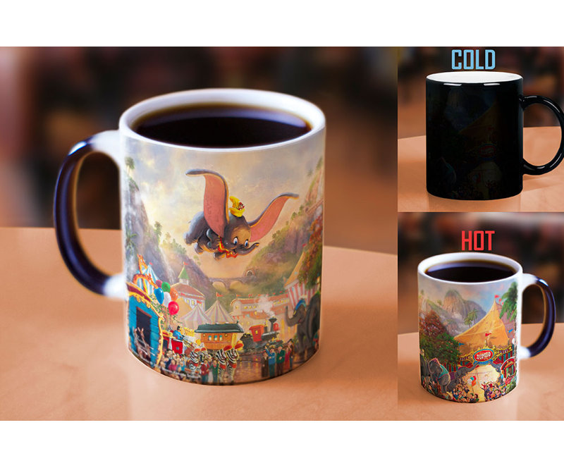 Morphing Mugs Thomas Kinkade Disney S Dumbo The Flying Elephant