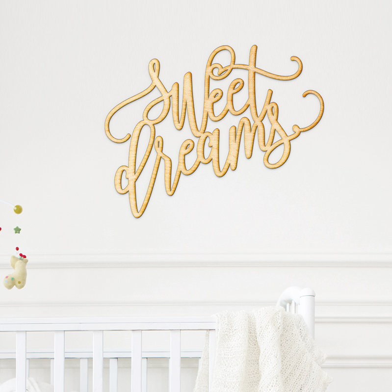 Ebern Designs Sweet Dreams Wall Décor Reviews Wayfair Ebern Designs Sweet Dreams Wall Décor