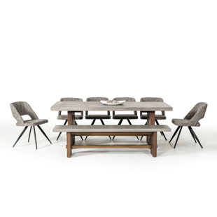 Go to store & view more images Lebrun Dining Table by 17 Stories