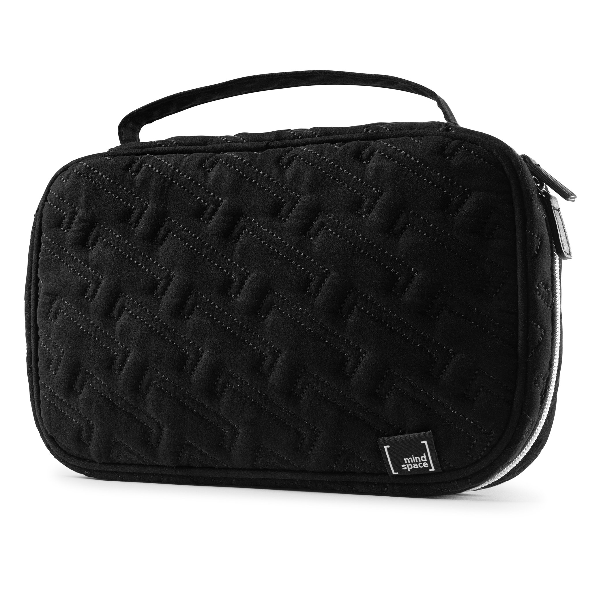 black travel jewelry case