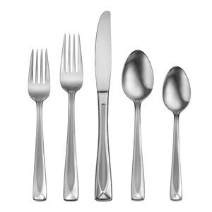 Satin Lincoln 45 Piece Flatware Set