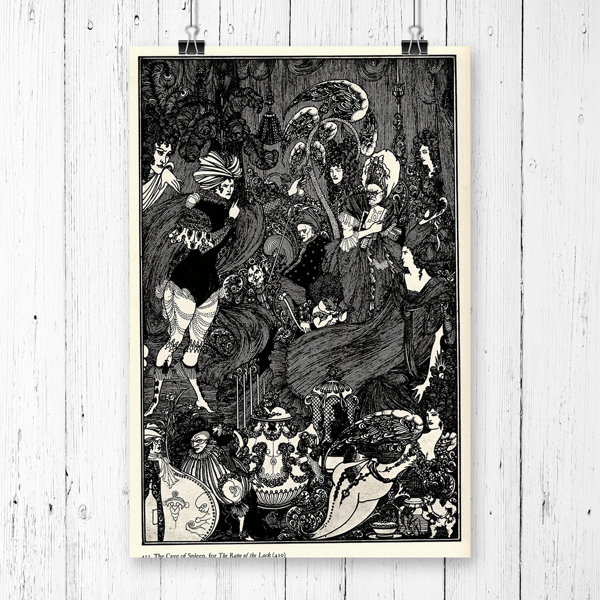 East Urban Home The Cave Of Spleen By Aubrey Beardsley Graphic Art The spleen is a small organ, typically located on the left side of the body, behind the ribcage and stomach. the cave of spleen by aubrey beardsley graphic art