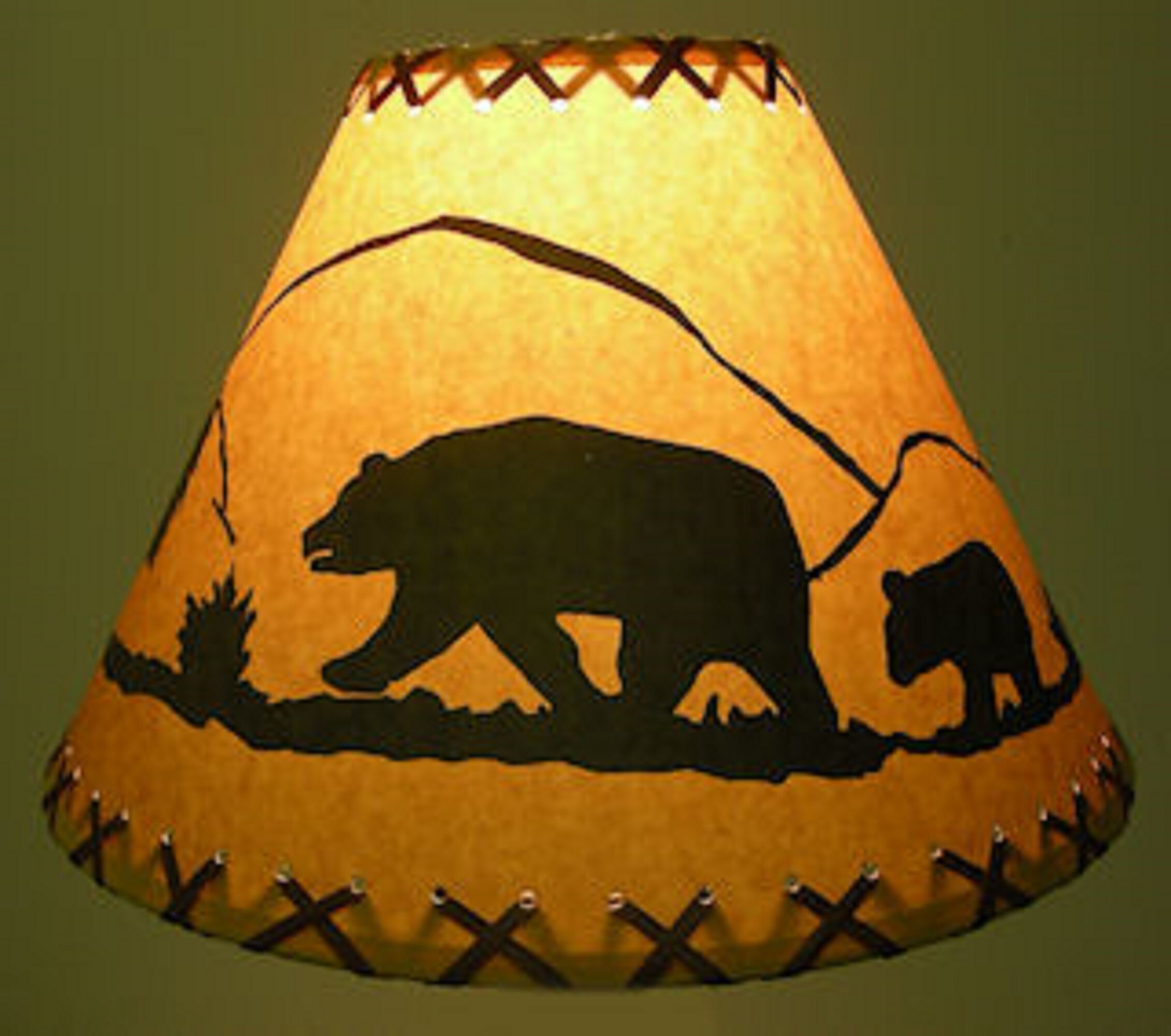 Millwood Pines 8.25'' H x 9'' W Paper Empire Lamp Shade ( Clip On ...