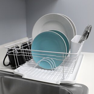 New and Large Clear Drain Board Kitchen Dish Drying Rack Drainboard Sink Drainer 