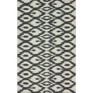 Rutherford Soft Grey Ikat Area Rug