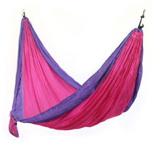 Go to store & view more images Charly Artisan Putu Oka Mahendra Parachute Nylon Camping Hammock by Novica
