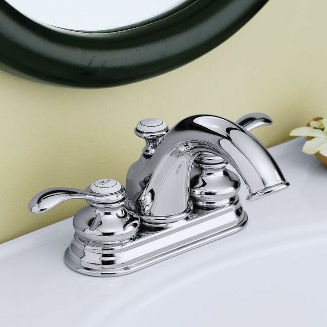 K 12266 4 Cp 2bz Kohler Fairfax Centerset Bathroom Faucet With