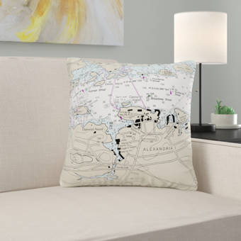 Latitude Run Thang Pastel Landscape Double Sided Print Rectangular Lumbar Pillow With Down Alternative Wayfair