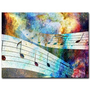 Gallery Wrapped Canvas Music Wall Art Free Shipping Over 35 Wayfair
