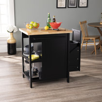 Trash Bin Compartment Kitchen Islands & Trolleys You'll Love ...