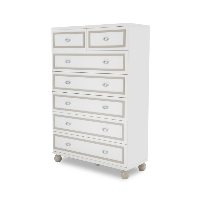 Michael Amini Sky Tower 7 Drawer Chest Wayfair