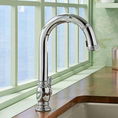 Beckon Touchless Pull Down Kitchen Sink Faucet With Docknetik And