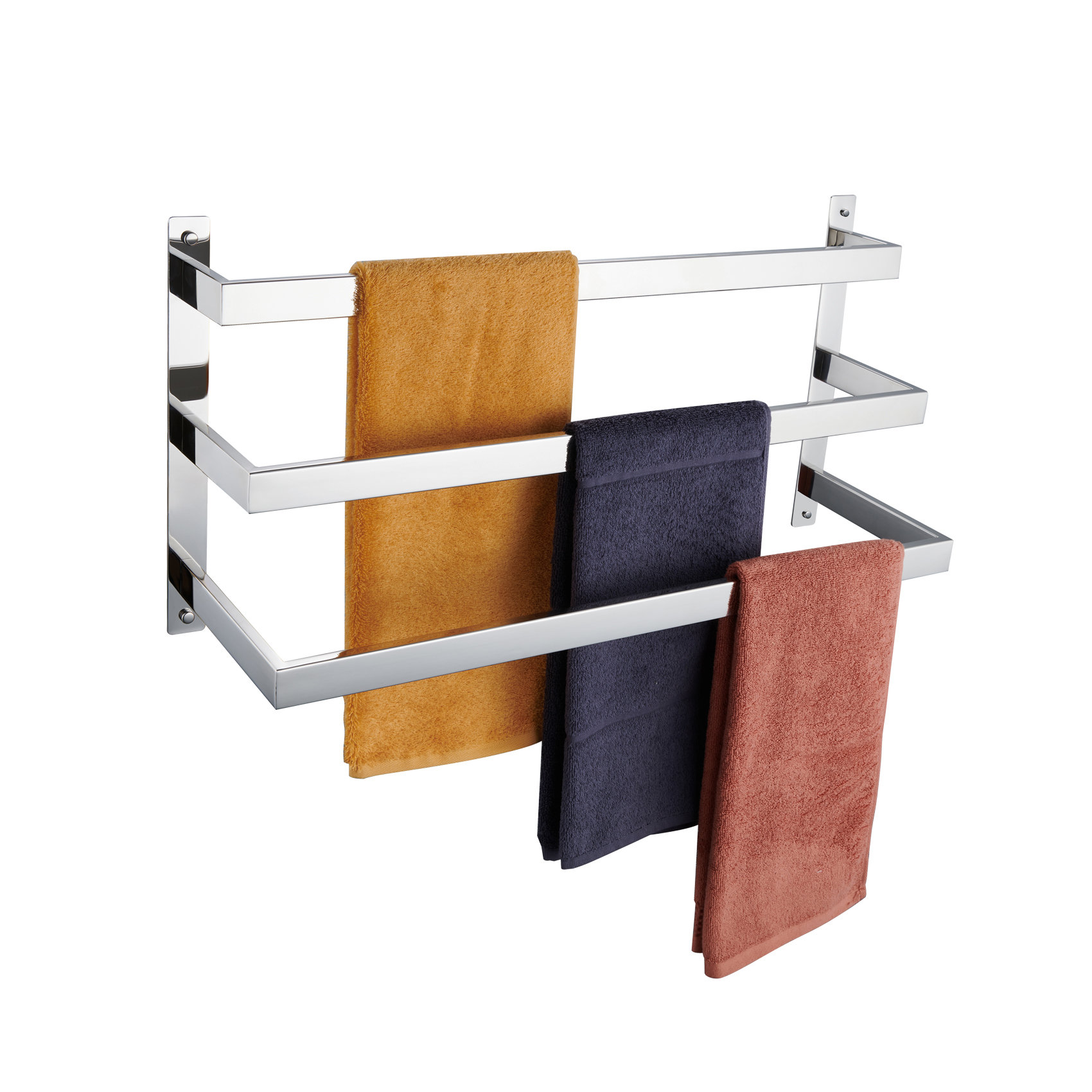 Kokosiri Wall Mounted Towel Rack 