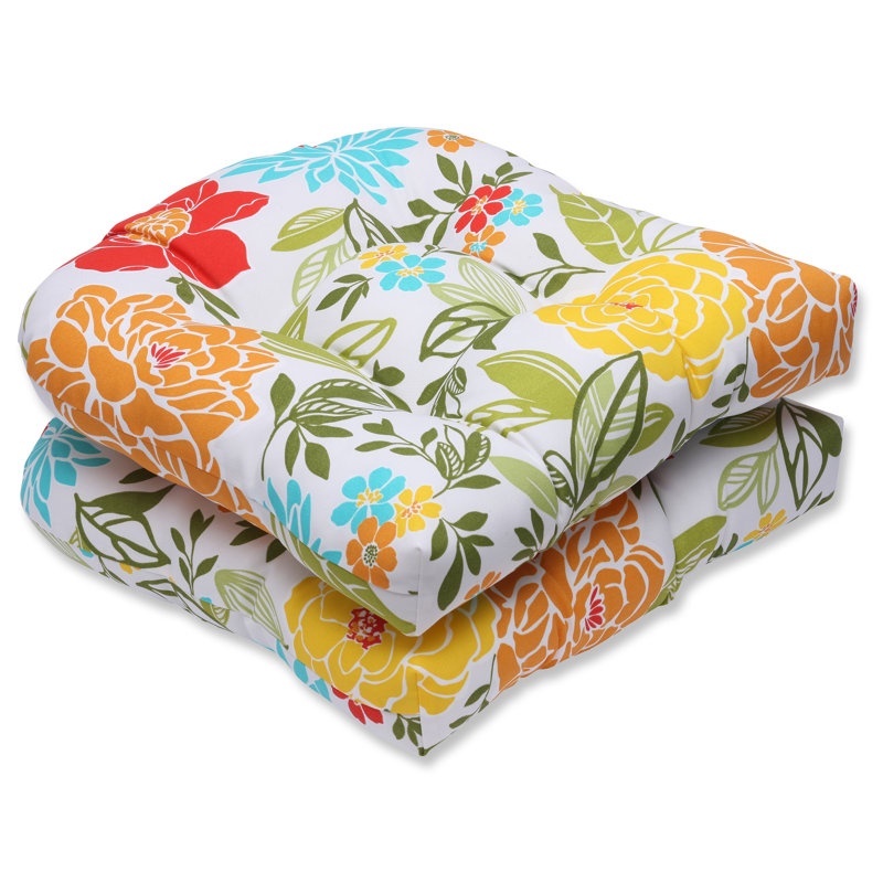 August Grove Wiktoria Indoor Outdoor Dining Chair Cushion Reviews Wayfair