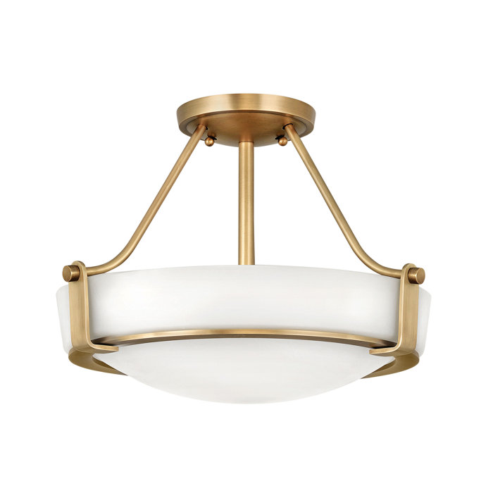 Hathaway Indoor 3 Light Semi Flush Mount Hathaway Indoor 3 Light Semi Flush Mount