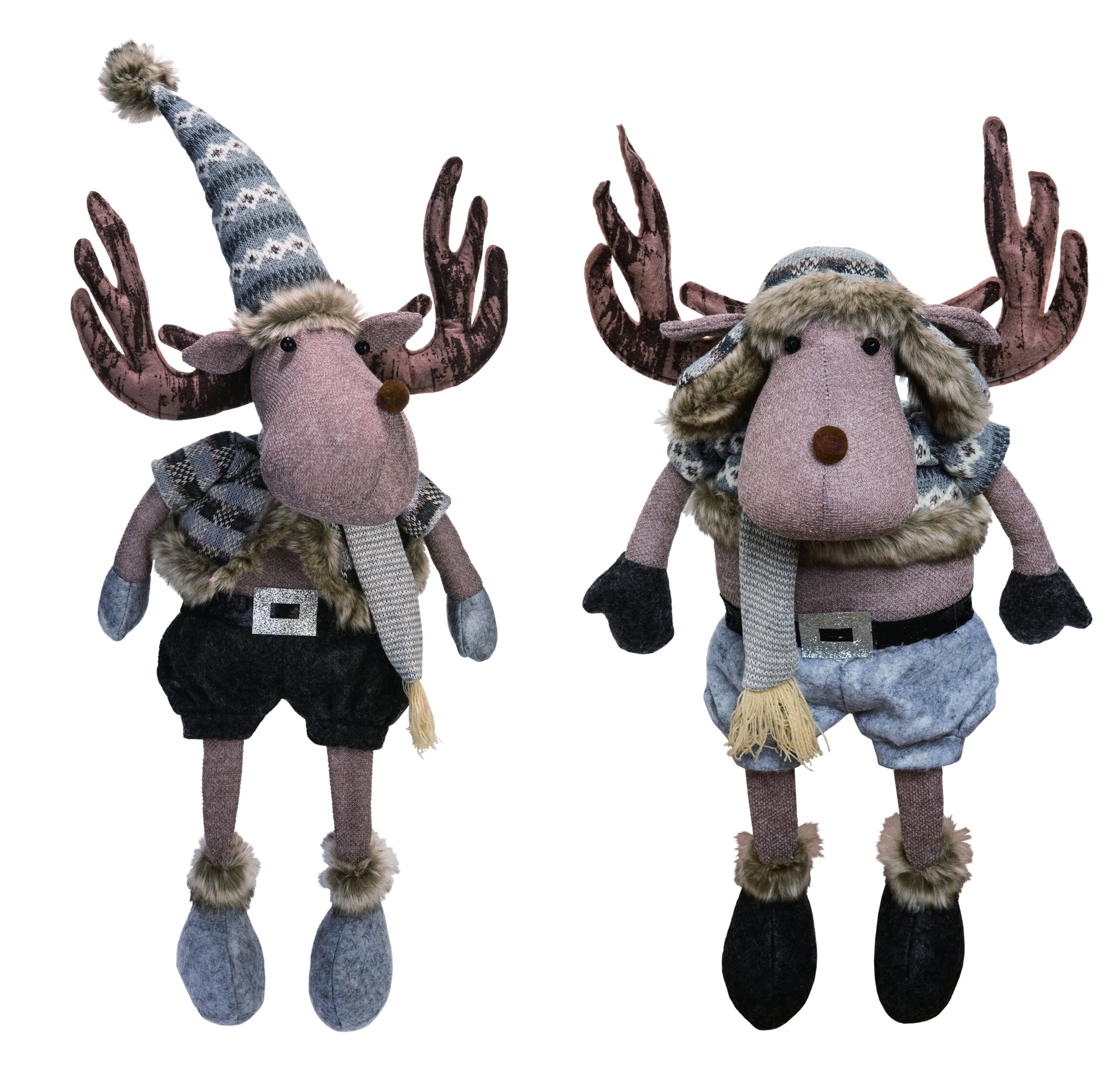 plush christmas moose