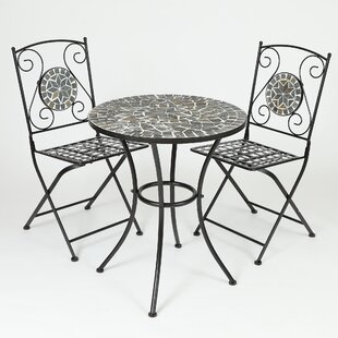 View Mosaic 3 Piece Bistro Set