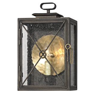 Go to store & view more images Oglesby Outdoor Sconce by Loon Peak