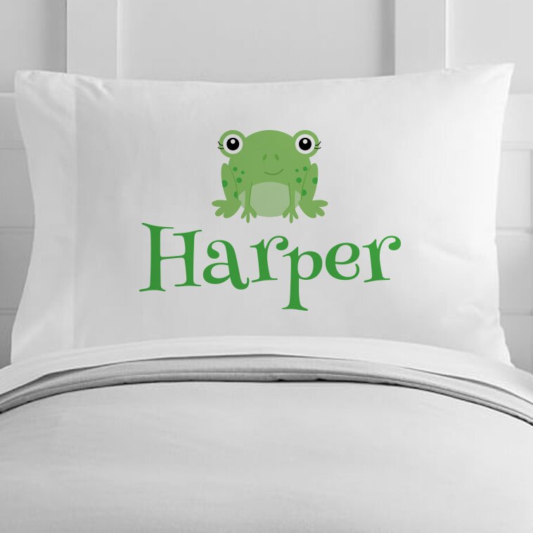 I Love Frogs Pillowcase