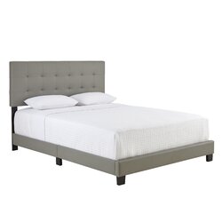 Andover Mills™ Serafina Upholstered Platform Bed & Reviews | Wayfair