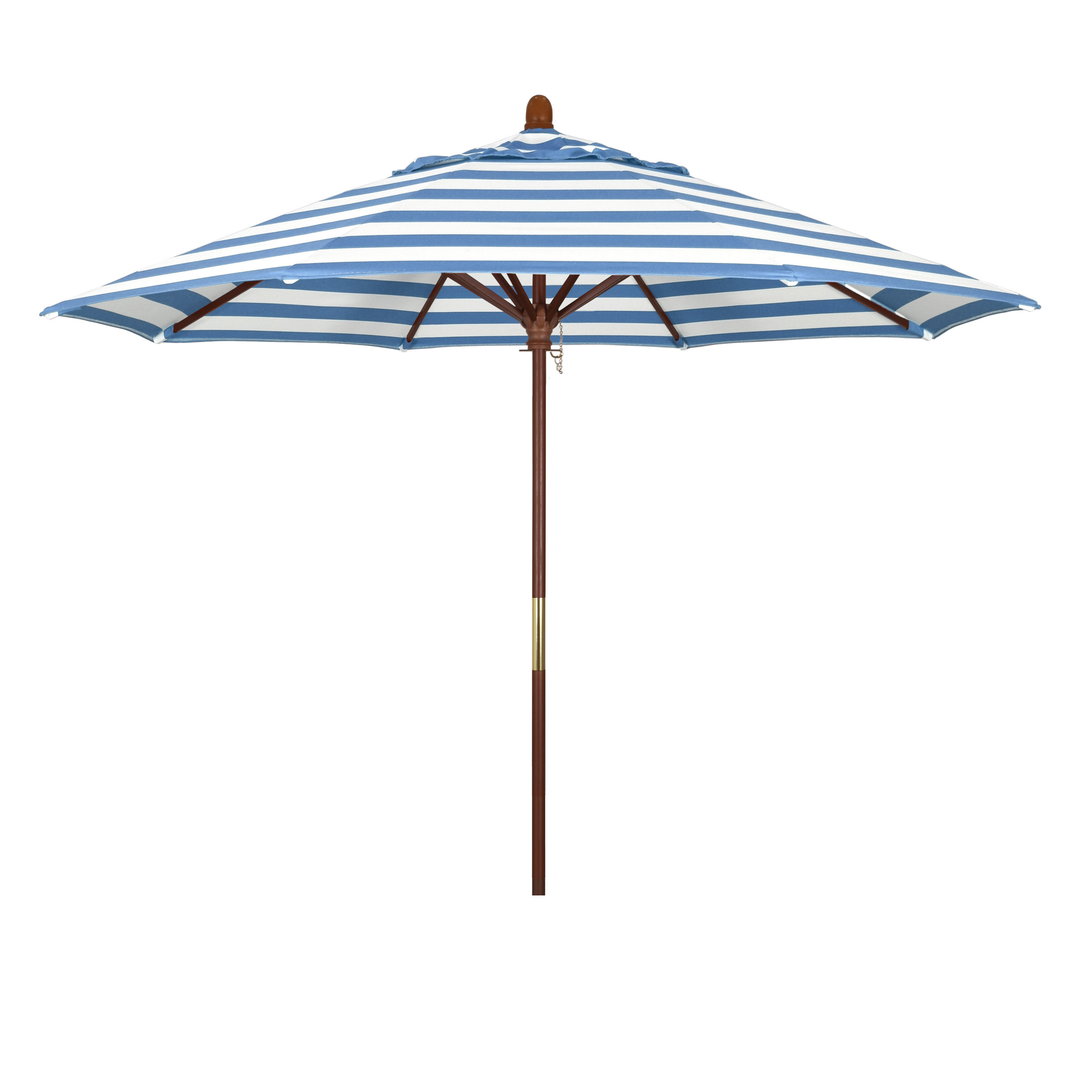 California Umbrella Mare Series 108'' Market Sunbrella Umbrella