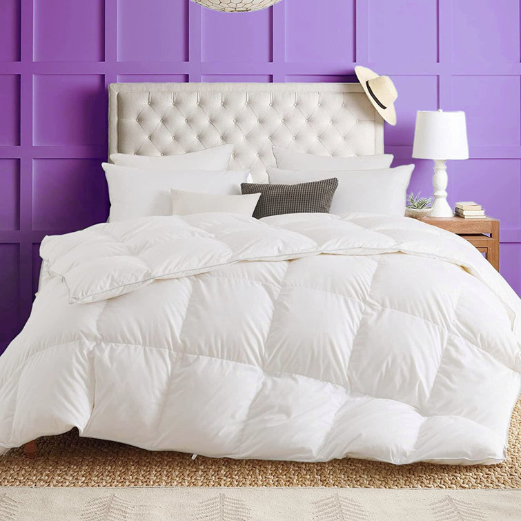 winter feather duvet