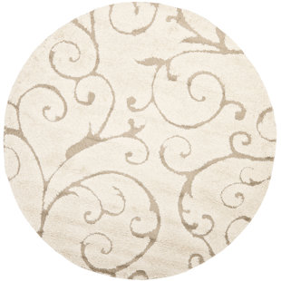 3 4 Round Rugs You Ll Love Wayfair Henderson Area Cream Beige Rug