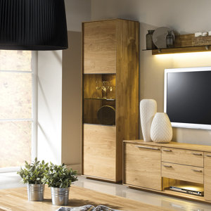 Standvitrine Rio aus Massivholz von Hazelwood Home
