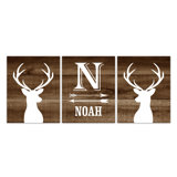 woodland wall art nursery